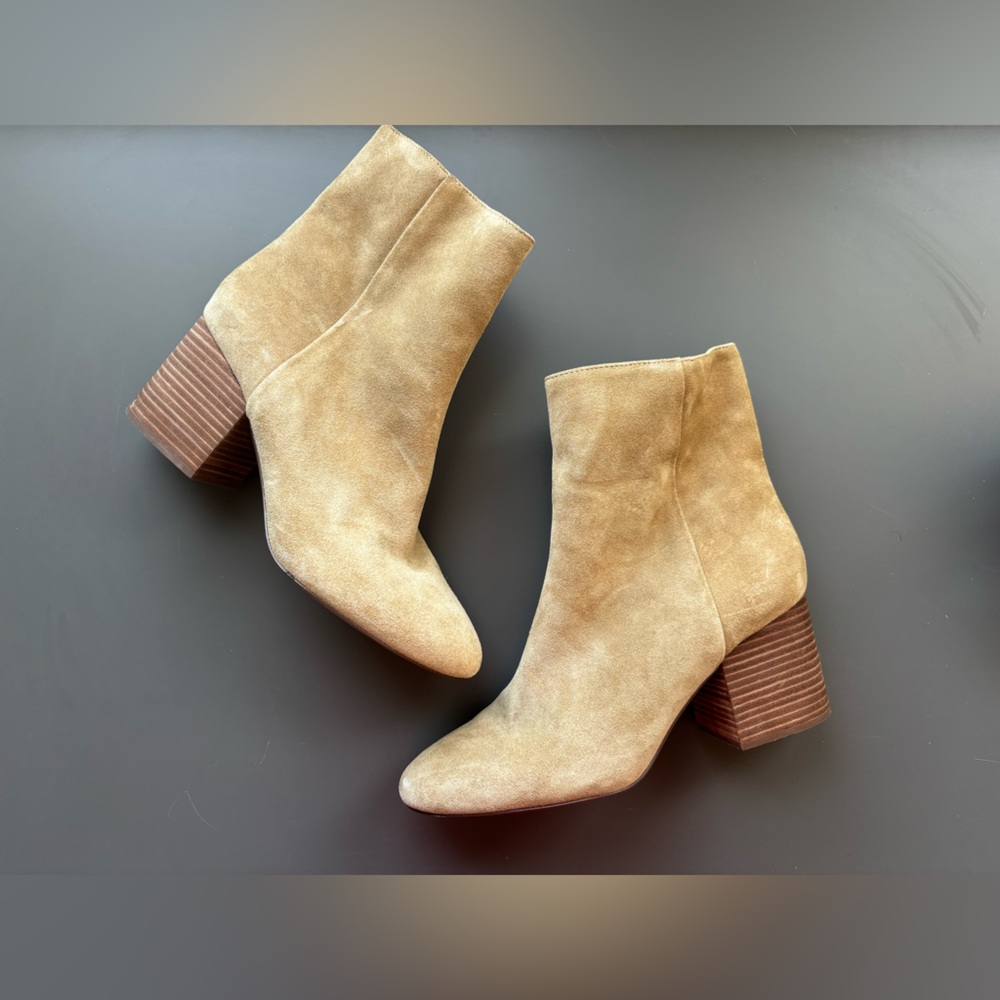 J. Crew Sadie Ankle Boot in Suede- 10